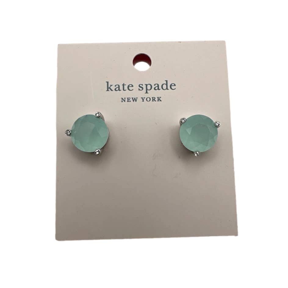 Kate Spade Blue Glow Rise and Shine Stud Earrings