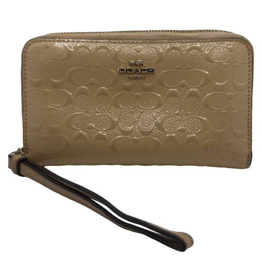 COACH Gold Signature Wallet