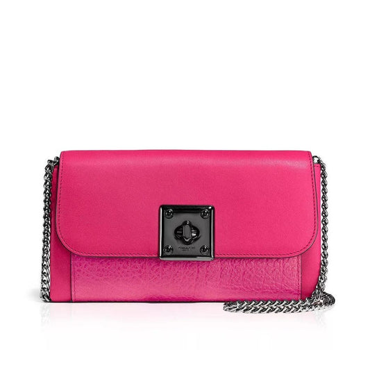 COACH Mix Leather Drifter Wallet / Clutch / Crossbody