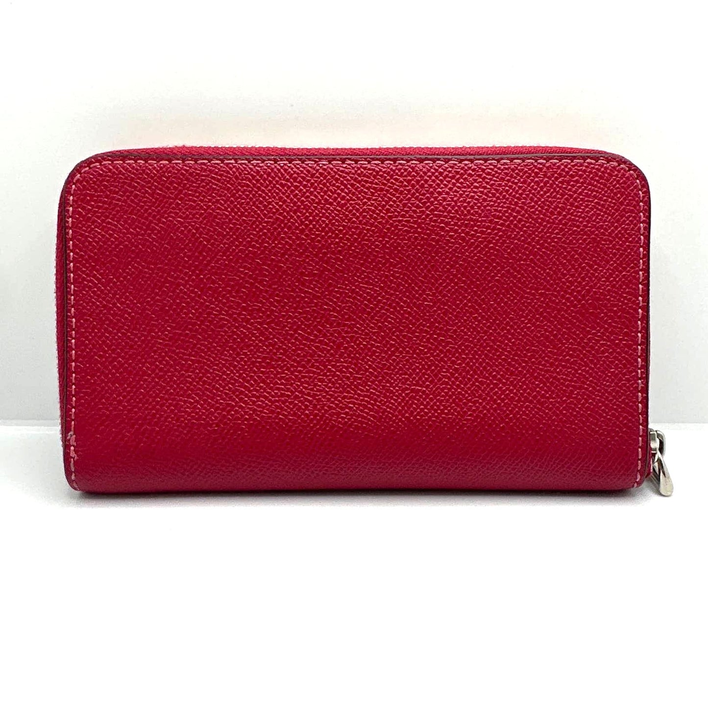 COACH Red Zip Around Wallet