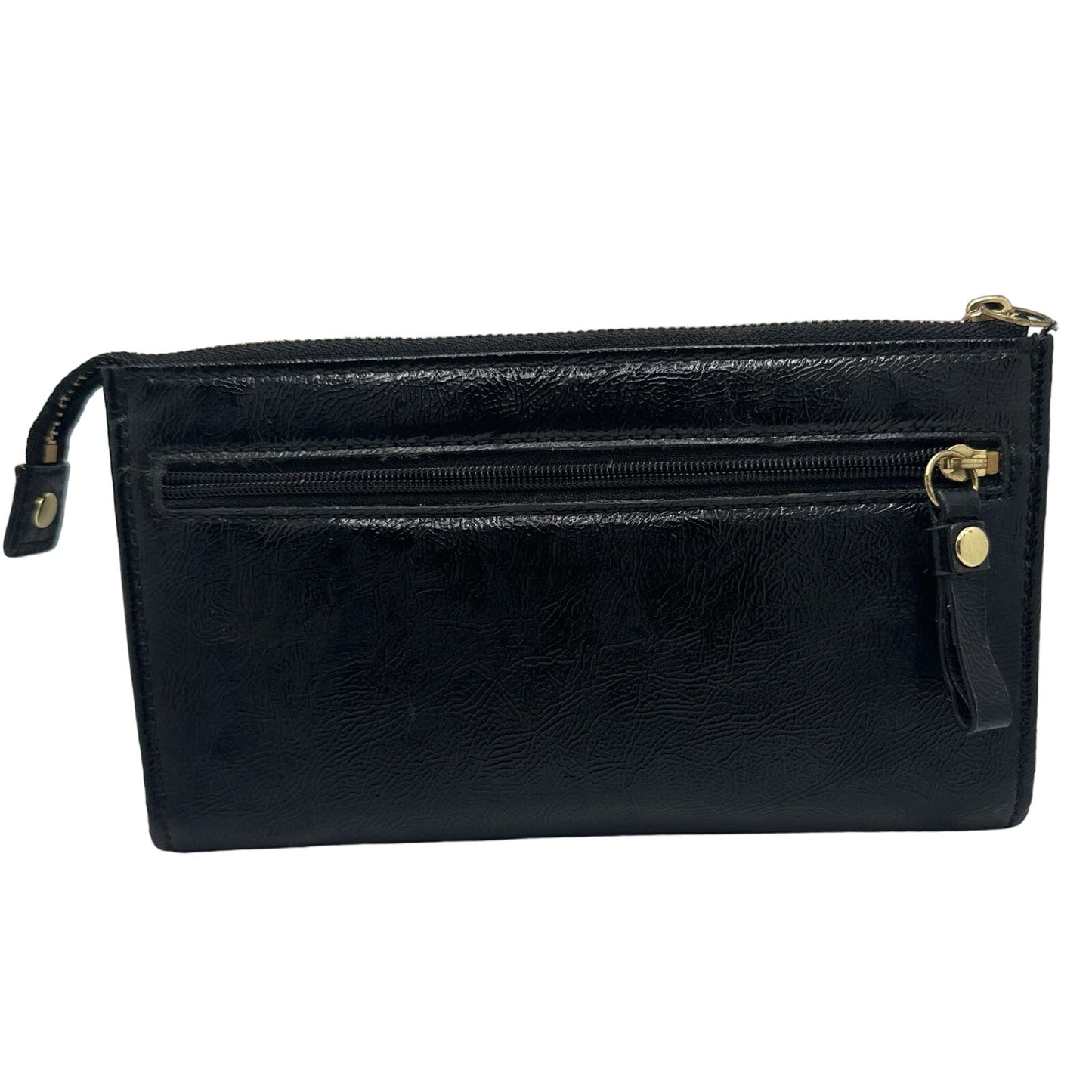 SALE COACH Poppy Patent Leather Pouch with Card slot